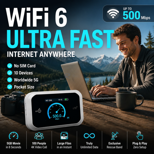 Mobile Hotspot – Portable WiFi, full coverage anywhere. No contract, no ...