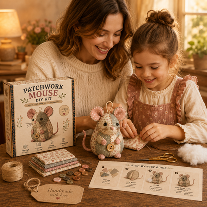 2026 - Patchwork Mouse DIY Kit