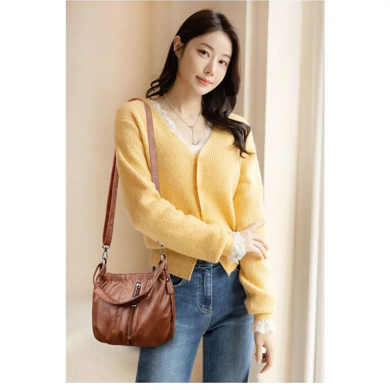 Ladies Bag Portable Shoulder Crossbody Bag
