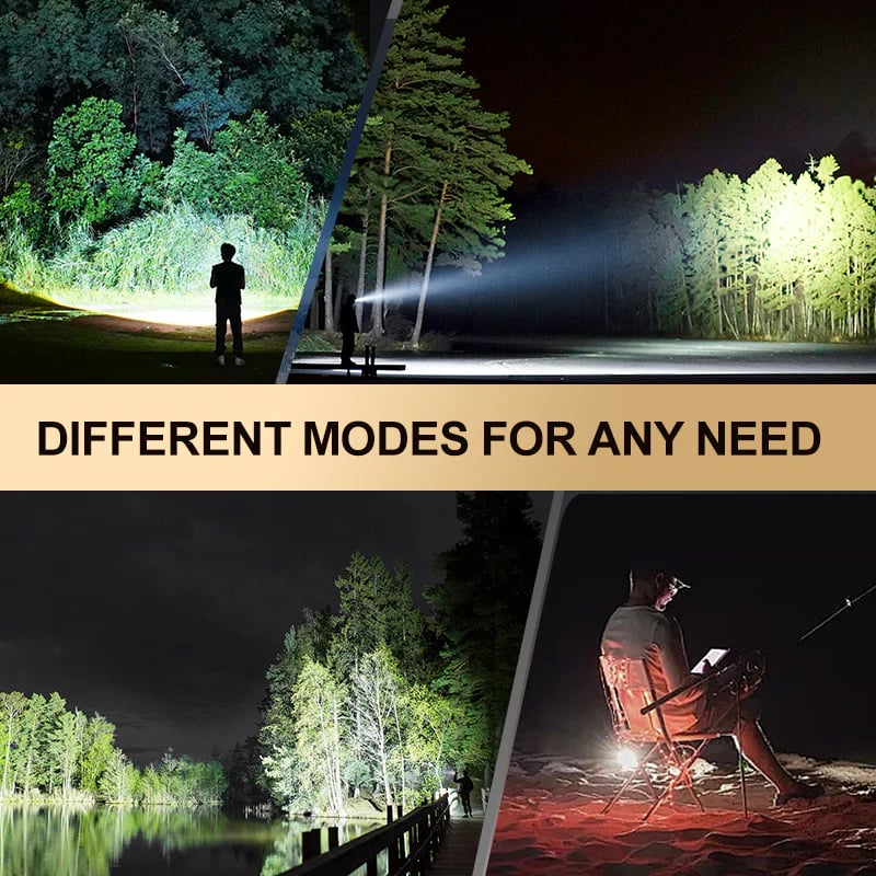 Christmas Multi-Functional Aluminum Alloy Mini Flashlight