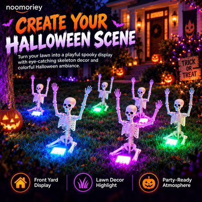 Spooky Crew Halloween Skeleton Decorations