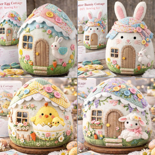 DIY Easter Egg Cottage Sewing Craft Kit