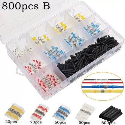 500PCS WATERPROOF SOLDER WIRE CONNECTOR KIT