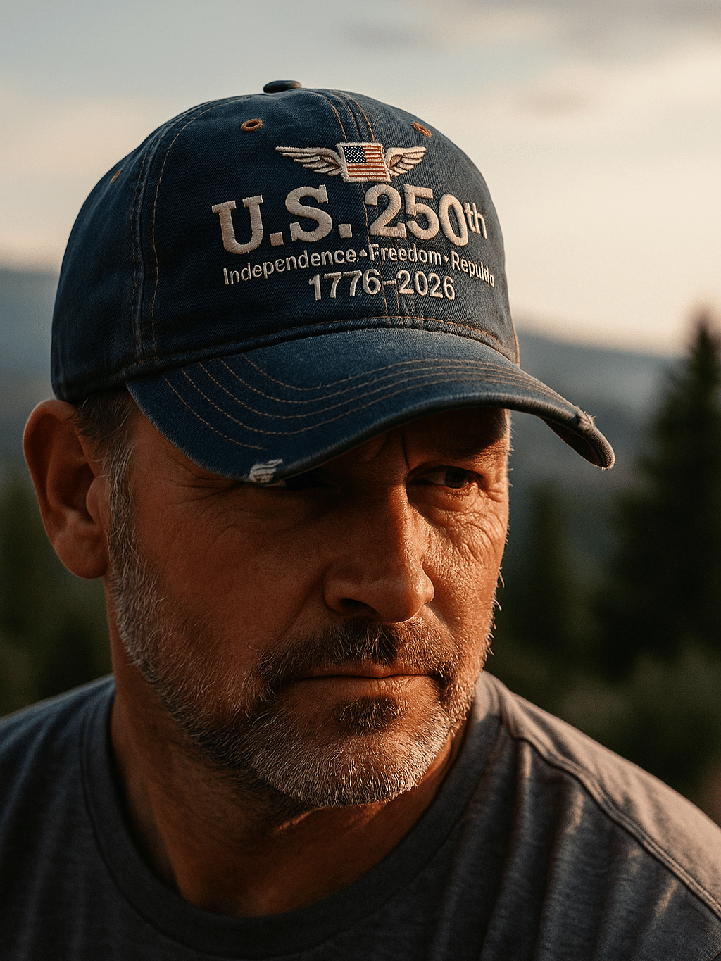 Celebrates the U.S. 250th Anniversary Retro Washed Cap