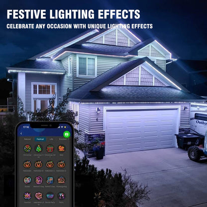 Smart Rainbow LED Permanent Outdoor Light Smartlight | Early