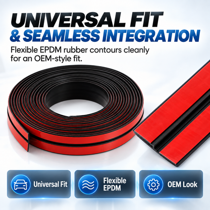 Premium T-Type Rubber Sealing Strip for Car Roof & Windows