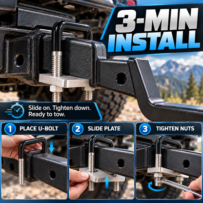 Ultimate Trailer Hitch Tightener & Anti-Rattle Stabilizer