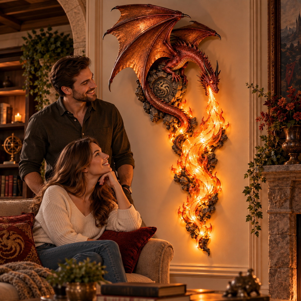 2027 Dragonfire Guardian Wall Sconce A Legendary Flame Awakens On Your Wall