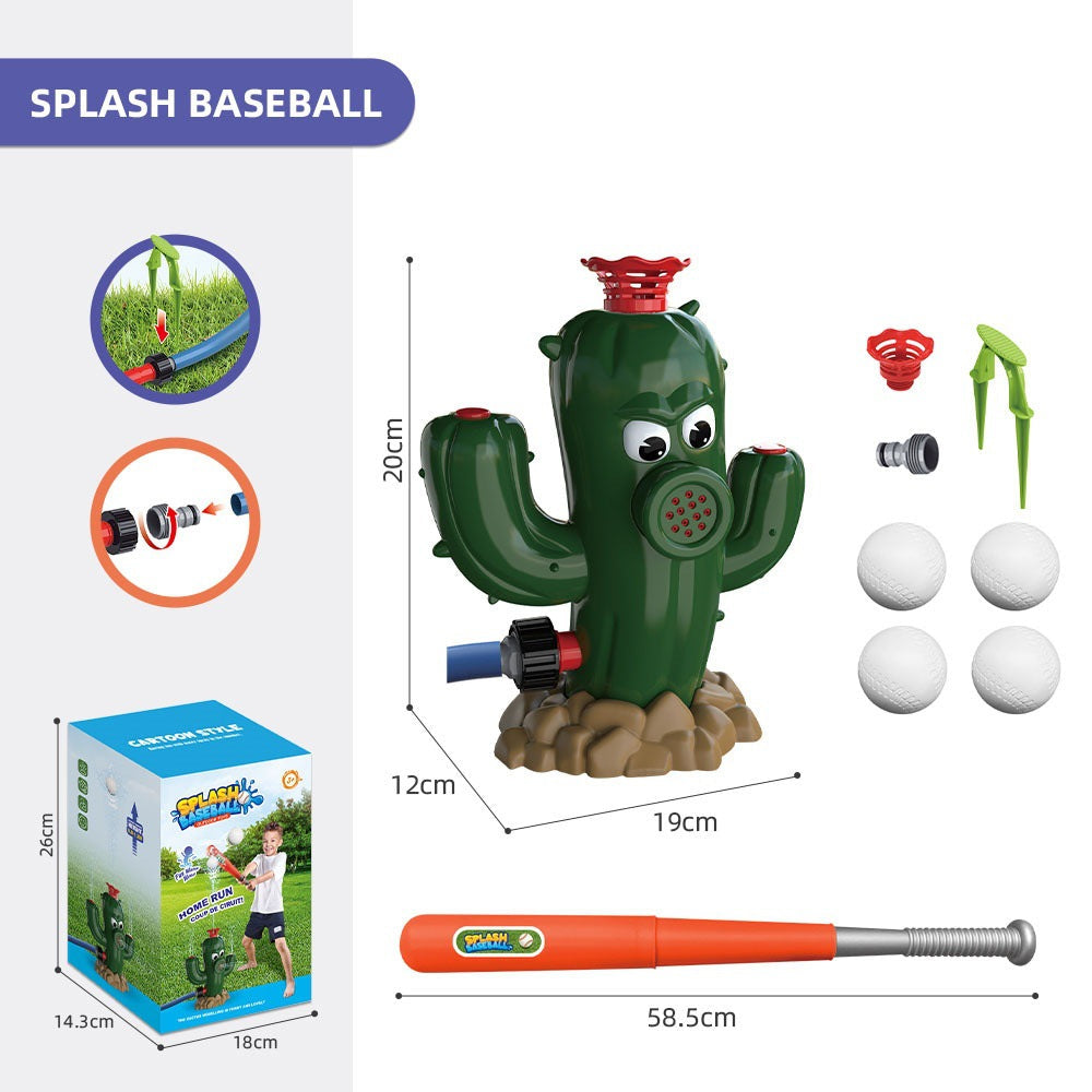 Baseball Water Sprinkler Toy