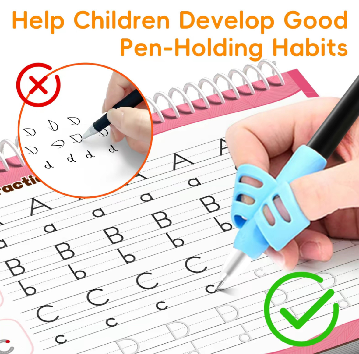 Grooved Handwriting Practice Book