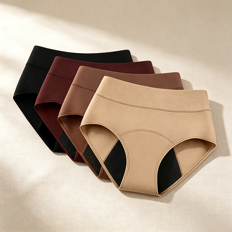 100% Leak-Proof Underwear 4-pack