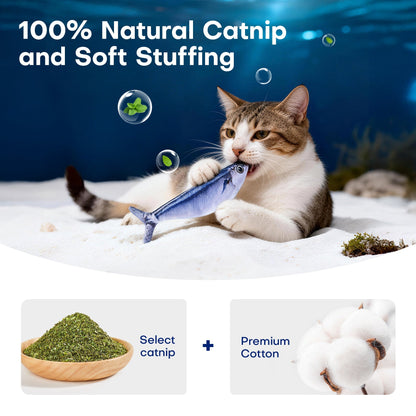 Realistic Flopping Fish Cat Toys
