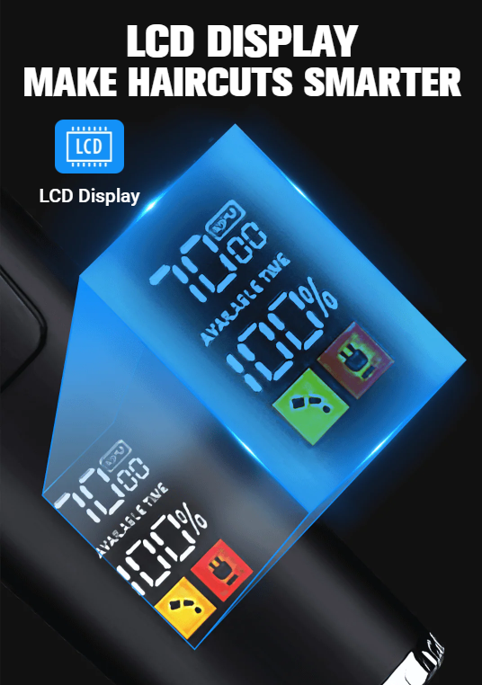 Selling Household Digital Display Professional Electric Hair Clipper