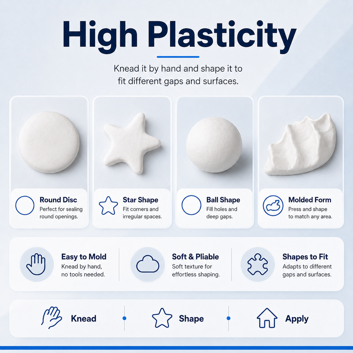 Multi-Purpose Wall & Pipe Sealing Clay