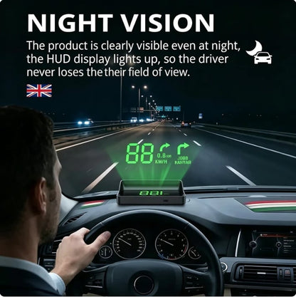 buy one get one free Head-up display, in-car GPS, digital speedometer