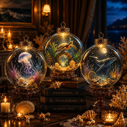 Ocean Series Illuminated 3D Model Decorations