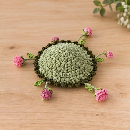 Handmade Floral Coaster