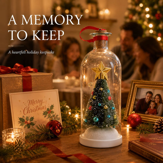 Mr. Christmas Christmas Tree Message In A Bottle