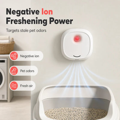 Say goodbye to unpleasant odors with it! Smart Quiet Pet Odor Eliminator