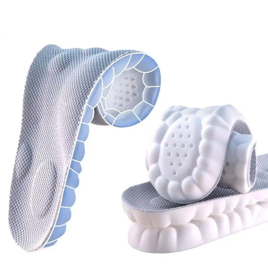 4D Cloud Cushion Insoles Reduce Foot Pressure, Support Knees & Walk In Comfort