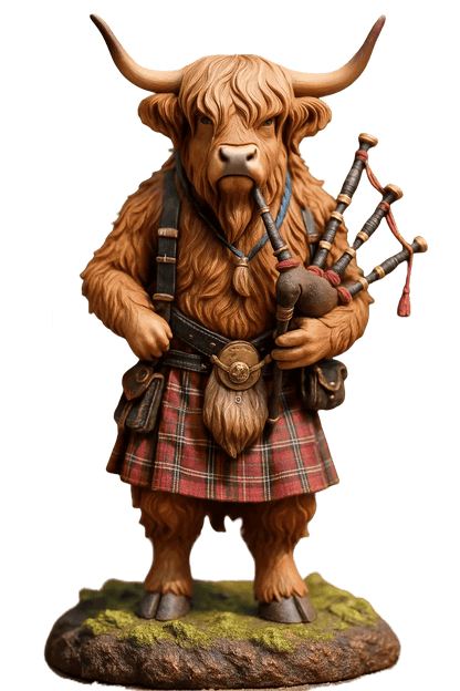 Highland Cow Advent Calendar 2026 24-Day Christmas Countdown with Cute Highland Cow Figurines