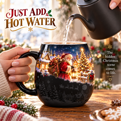 Christmas Magic Color-Changing Mug Heat Reveal Holiday Gift