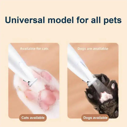 Pawsitively Purrfect Grooming! Rechargeable Pet Hair Trimmer Kit