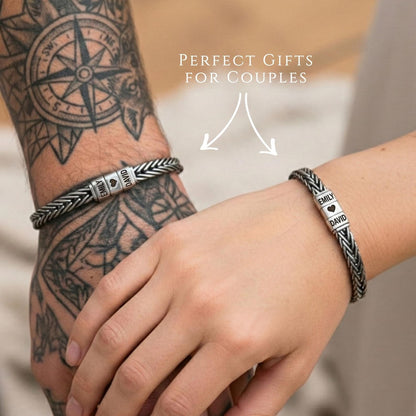 Personalized Name Bead Bracelet Meaningful Personalized Jewelry Gift