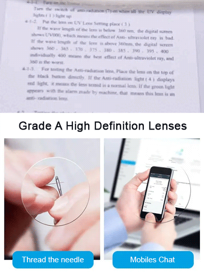 Frameless Blue Light Glasses
