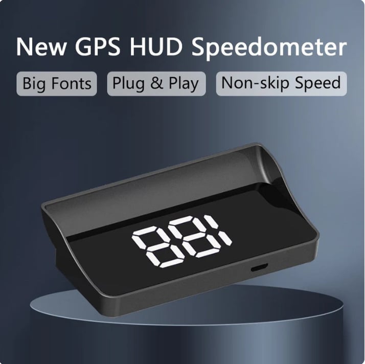 buy one get one free Head-up display, in-car GPS, digital speedometer
