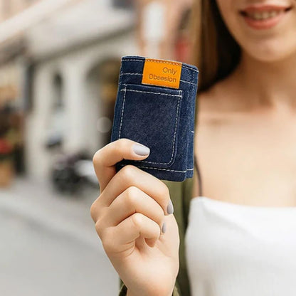 Mini Jeans Wallet