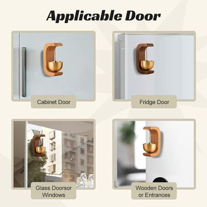 Magnetic Wooden Door Chimes