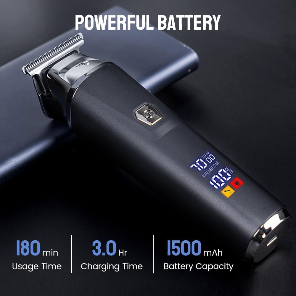 Selling Household Digital Display Professional Electric Hair Clipper