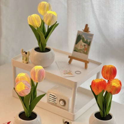 ✨Buy 2 free shipping 🌷Tulip LED Night Light with Vase