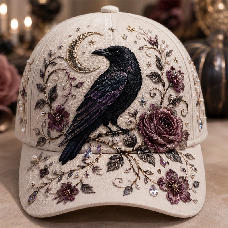 3D Halloween Embroidery Cap
