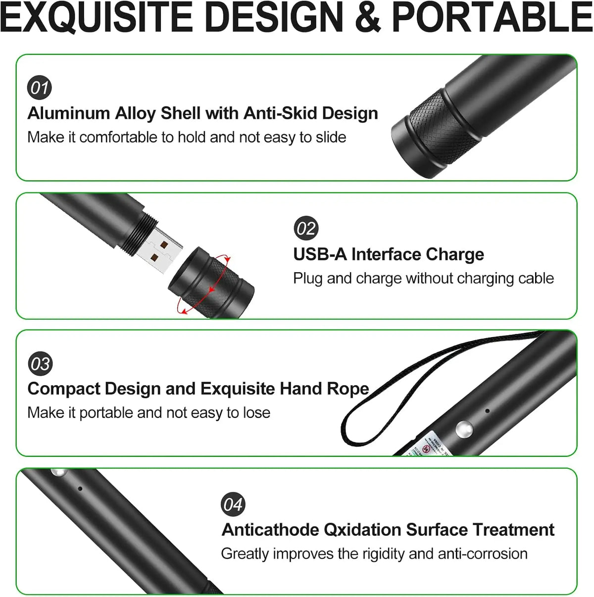 Red and green single-point laser light