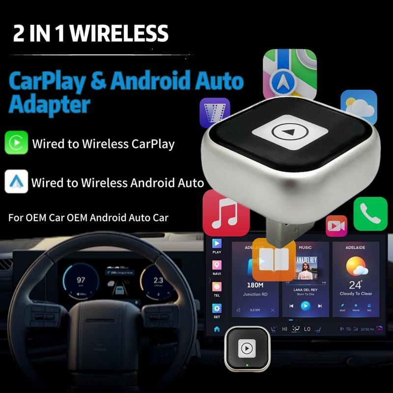 Mini Wireless CarPlay/Android Auto Adapter