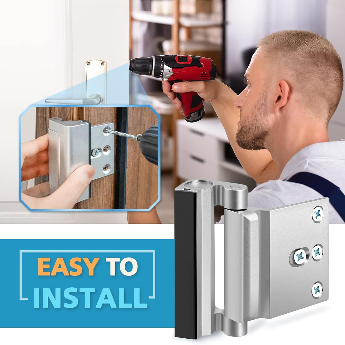 🔥Updated Home Security Door Locks