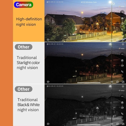 Crystal-clear security 2K camera Color Night Vision 24/7 Recording & Smart Alerts Easy Install!