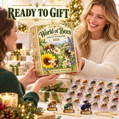 World of Bees 2026 Advent Calendar | 24 Unique Pollinator Keepsakes