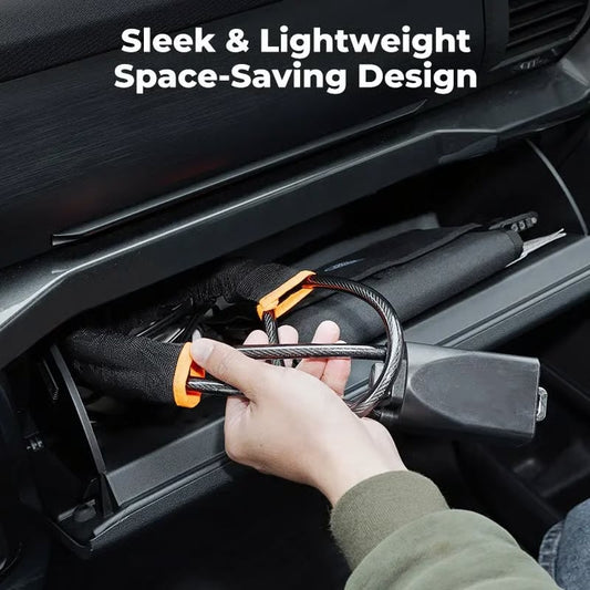 Steering Wheel Lock Seat Belt