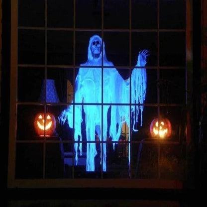 Halloween Pre- -Halloween Holographic Projection