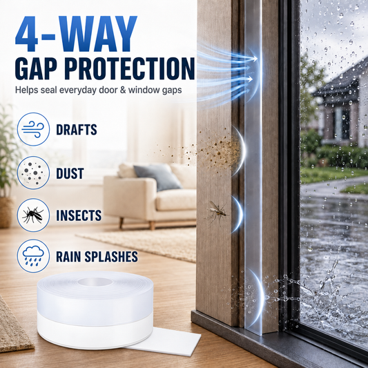 LAST Self-Adhesive Door & Window Weather Seal Tape | Draft Barrier