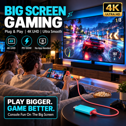 USB-C to HDMI Adapter Cable for Switch
