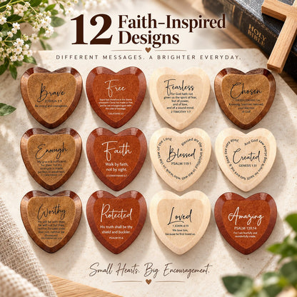 Christian Pocket Heart Gift Set(Set of 12)