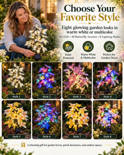2026 Solar Butterfly Garden Lights | Beautiful by Day, Magical After Dark