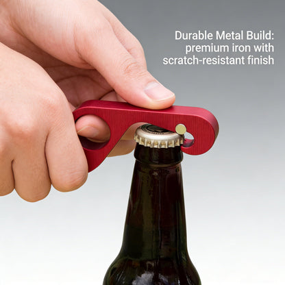 One-handed Bottle Opener