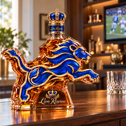 Lions Pride Collector s Bottle Sculpted Lion Design & Gift Box