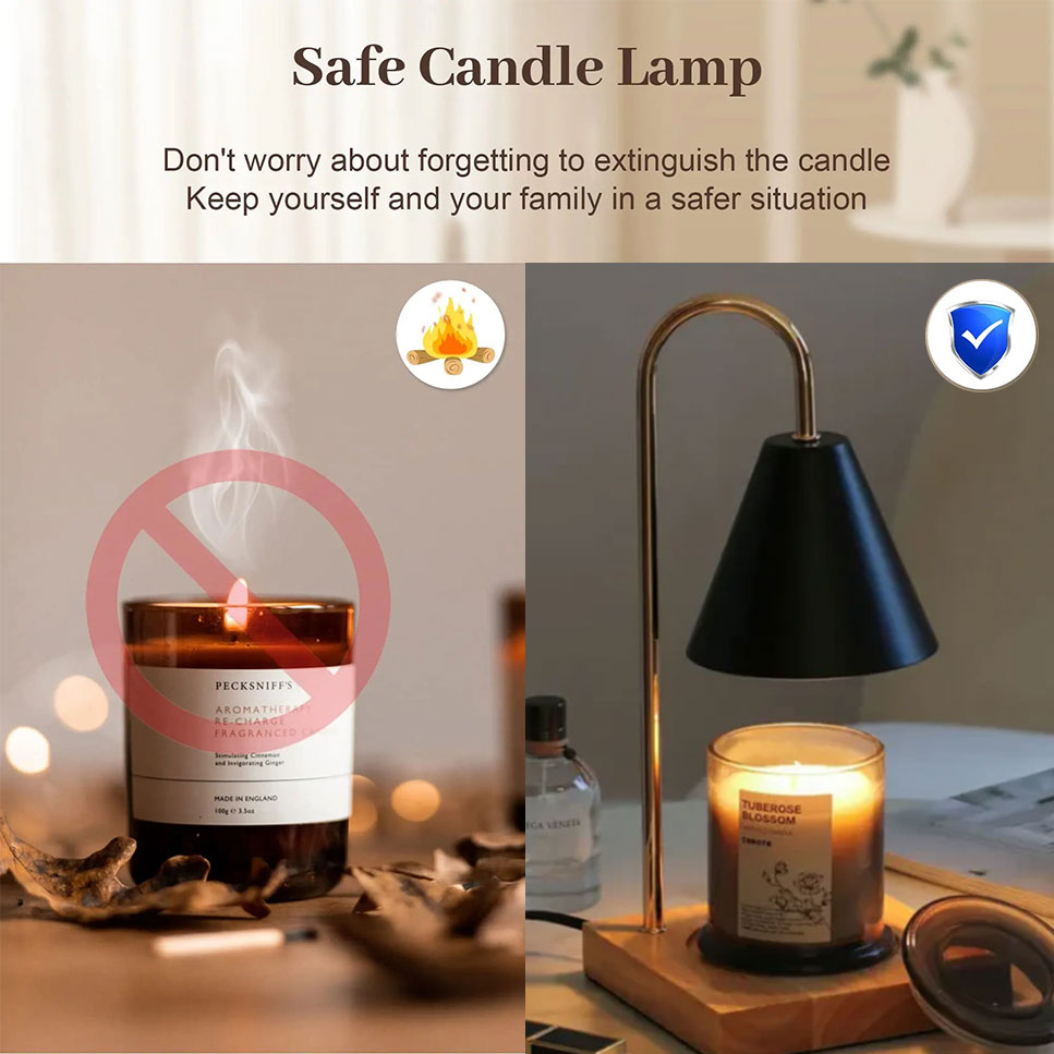 Timer Candle Warmer Lamp