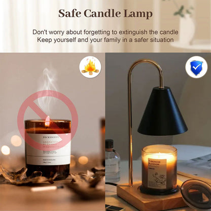 Timer Candle Warmer Lamp